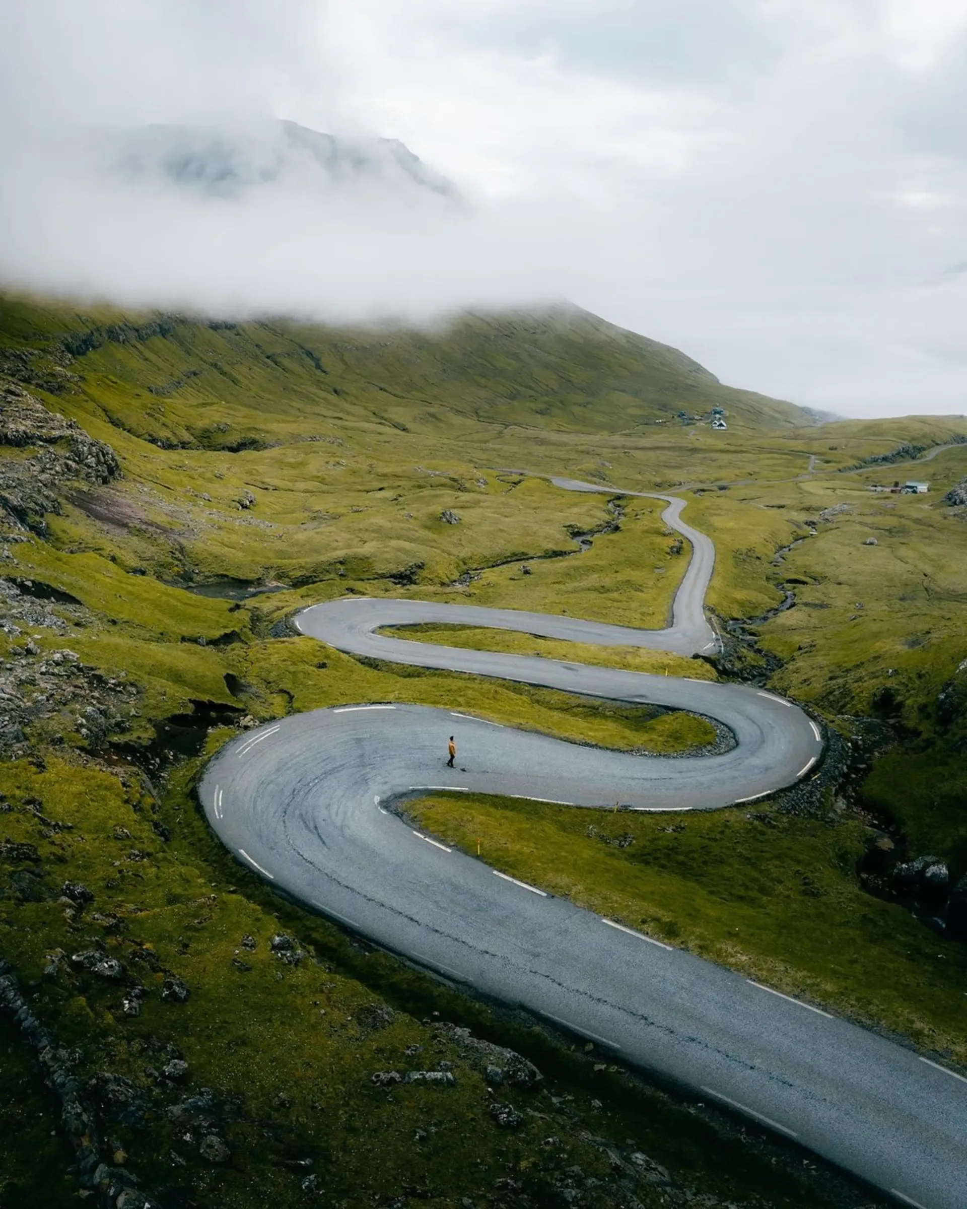Driving in Faroe Islands